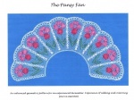 ''The Pansy Fan'' Bucks Point Fan